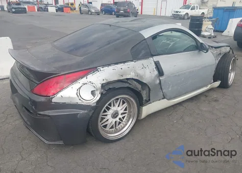 2004 Nissan 350Z Enthusiast z USA, uszkodzony, nr VIN JN1AZ34E54T064169
